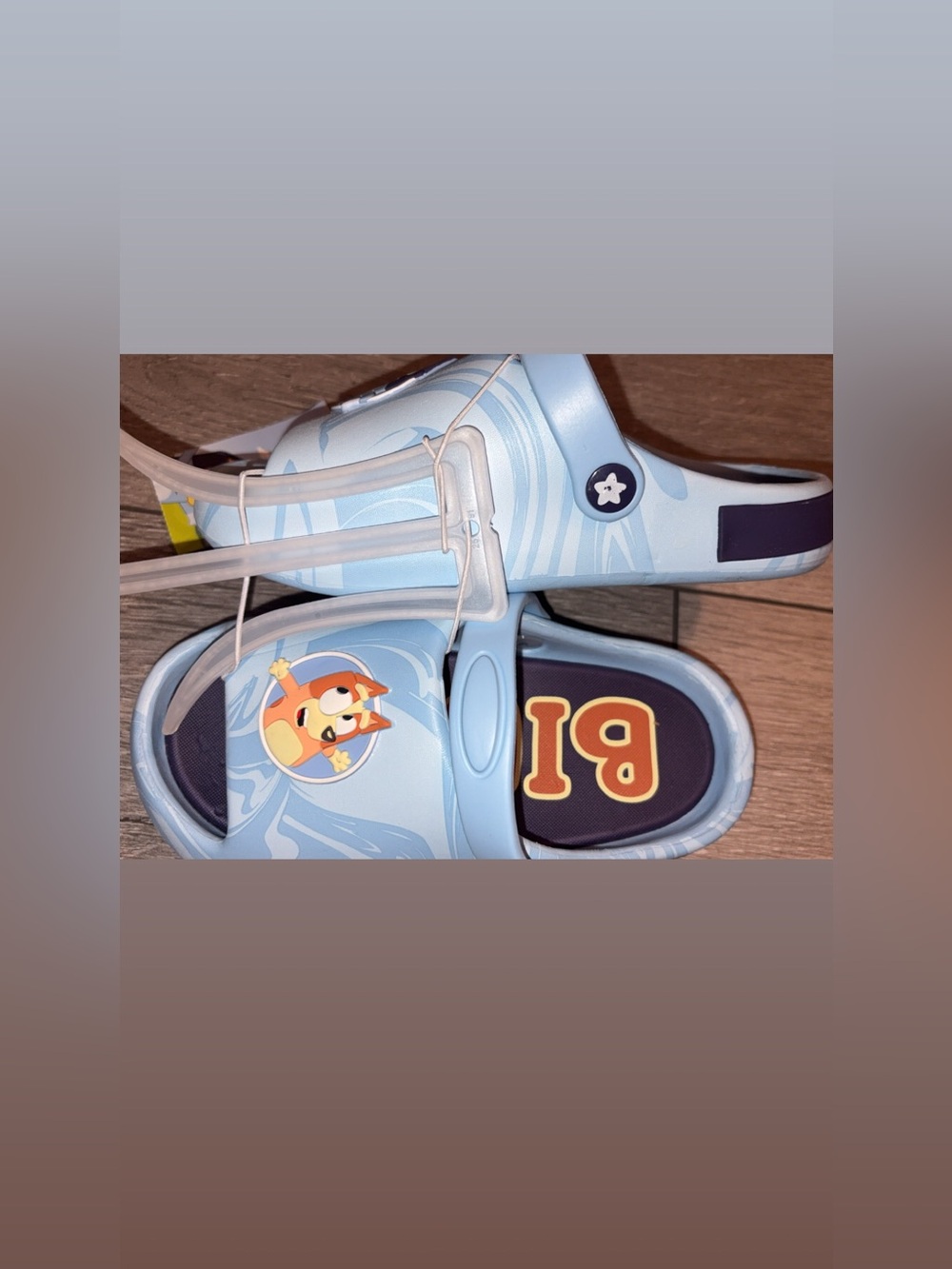 Bluey Kids Size 12 Sandals Slingback Open Toe Brand New W Tags - Picture 6 of 6